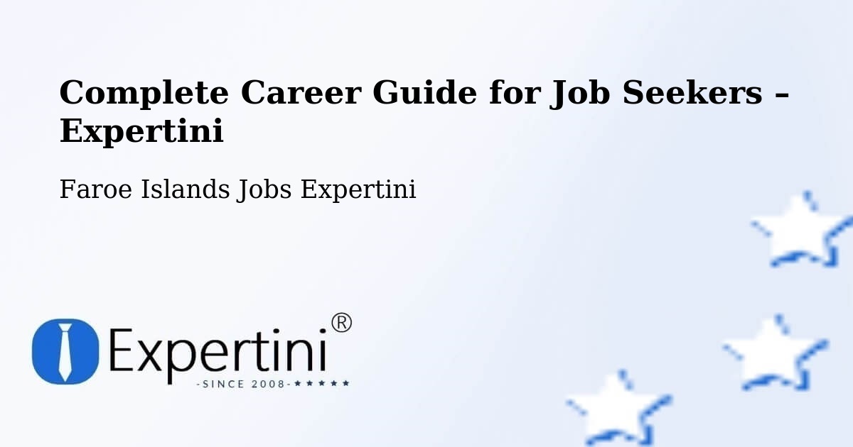 Career Guide for Job Seekers – Sumba - Sumba, Faroe Islands Jobs Expertini