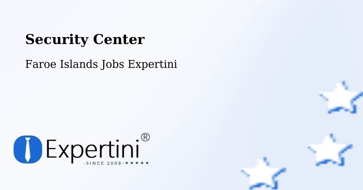 Security & Compliance – Sumba - Faroe Islands Jobs Expertini